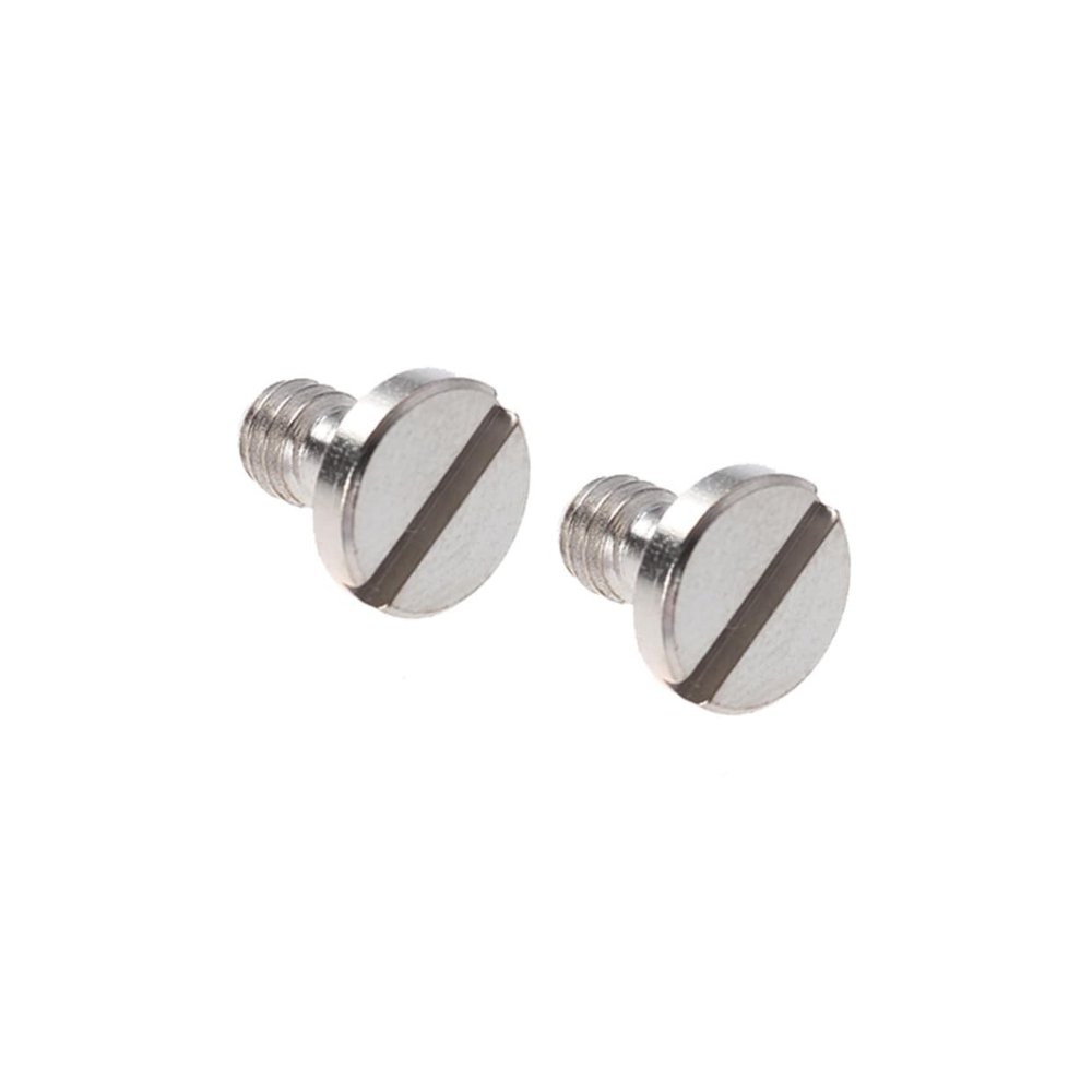 Angoily 2pcs Stainless Steel Screws for Tripod Monopod Quick Release Plate Camera Mount