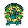 4" Weirdo Monster Fink Beard Oil Sticker Rat Rod Kustom Kulture Sticker, Waterproof Vinyl Sticker for Car, Auto, Water Bottles, Phone Case, or Laptop Decal view 1