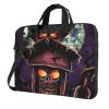 BTCOWZRV Laptop Bag 13-15.6 inch Laptop Shoulder Bag for Men Women Horror Night Computer Bag Messenger Bag for Work, Black view 1