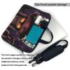 BTCOWZRV Laptop Bag 13-15.6 inch Laptop Shoulder Bag for Men Women Horror Night Computer Bag Messenger Bag for Work, Black view 4