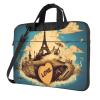 Laptop Bag 13-15.6 inch Laptop Shoulder Bag for Men Women I Love to Travel Computer Bag Messenger Bag for Work view 1