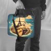 Laptop Bag 13-15.6 inch Laptop Shoulder Bag for Men Women I Love to Travel Computer Bag Messenger Bag for Work view 2