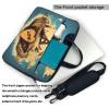 Laptop Bag 13-15.6 inch Laptop Shoulder Bag for Men Women I Love to Travel Computer Bag Messenger Bag for Work view 4