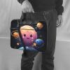 BTCOWZRV Laptop Bag 13-15.6 inch Laptop Shoulder Bag for Men Women Cute planet Computer Bag Messenger Bag for Work view 2