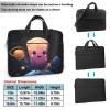 BTCOWZRV Laptop Bag 13-15.6 inch Laptop Shoulder Bag for Men Women Cute planet Computer Bag Messenger Bag for Work view 3