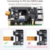 PCIe to USB 3.2 Gen1 HAT for Raspberry Pi 5, PCIe to USB HUB, Extends The PCIe Interface to 4X High Speed USB 3.2 Gen1 Ports Driver-Free Plug and Play HAT + Standard view 3