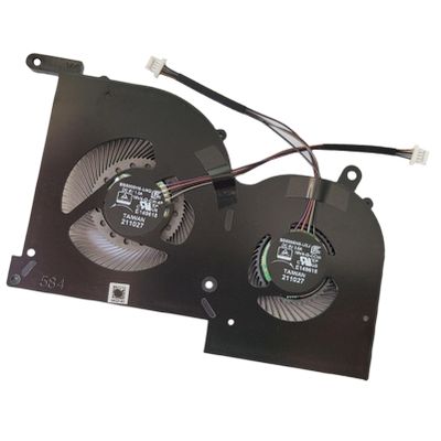 16V4-G-CCW GPU Cooling Fan Replacement for MSI WS66 GS66 P66 Stealth 11UG 11UE 11UH 11UMT 11UKT Creator 15 OLED MS-16V4 Laptop 5V 1.0A 4PIN BS5005HS-U3J (Does Not fit Intel 10th Gen CPU Version)