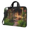 BTCOWZRV Laptop Bag 13-15.6 inch Laptop Shoulder Bag for Men Women Gorgeous Yard Computer Bag Messenger Bag for Work view 1