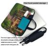 BTCOWZRV Laptop Bag 13-15.6 inch Laptop Shoulder Bag for Men Women Gorgeous Yard Computer Bag Messenger Bag for Work view 4