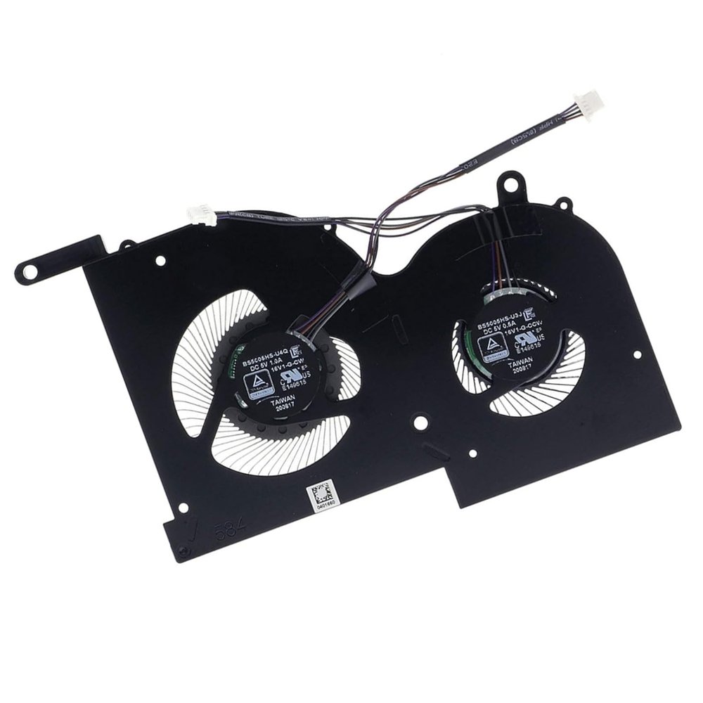 16V1-G-CCW GPU Cooling Fan Replacement for MSI WS66 GS66 Stealth 10SD 10SE 10SF 10SFS 10SGS,10UE 10UG 10UH MS-16V3 MS-16V2 MS-16V1 Series Laptop 5V 1A 0.6A 4Pin BS5005HS-U3J