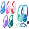 iClever HS27 & HS22 Kids Headphones Wired Bundles-Comfortable Fit, Safe 85dBA Volume Limited,Girls Boys Headphones for Foldable 3.5mm Wired Kids Headphones for iPad Computer view 1