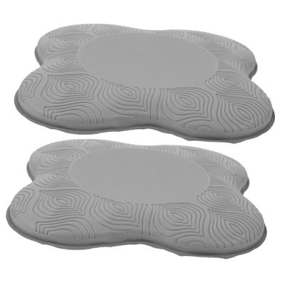Parliky Yoga Mats for Home Workout 2pcs Knee Pads High Rebounding Non-slip Protection for Knees Elbows