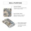 4 Pcs Oven Mitts and Pot Holders Heat Resistant Kitchen Oven Mitts with Pot Holders Beige Floral Pattern Microwave Gloves Non-Slip Kitchen Hot Pads Set for Baking Cooking BBQ view 3