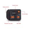 XHTLLO Digital Display Fishing Line Counter Depth Finder, Professional Clip on Rod Accessory view 4