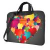 Laptop Bag 13-15.6 inch Laptop Shoulder Bag for Men Women Graphics love hearts Computer Bag Messenger Bag for Work view 1