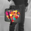 Laptop Bag 13-15.6 inch Laptop Shoulder Bag for Men Women Graphics love hearts Computer Bag Messenger Bag for Work view 2