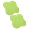 Parliky 2pcs Non-slip Knee Protective Pads for Yoga High Resilience Tpe Cushion for Elbows and Knees for Yoga Sports and Exercise Comfortable Joint Support Green view 1