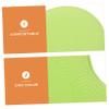 Parliky 2pcs Non-slip Knee Protective Pads for Yoga High Resilience Tpe Cushion for Elbows and Knees for Yoga Sports and Exercise Comfortable Joint Support Green view 4