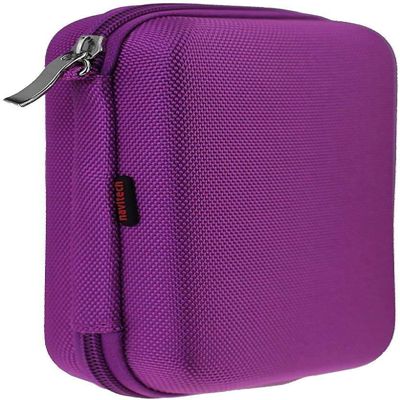 Navitech Purple Watch & Accessory Case Compatible with COROS HR Monitor Optical Heart Rate Band