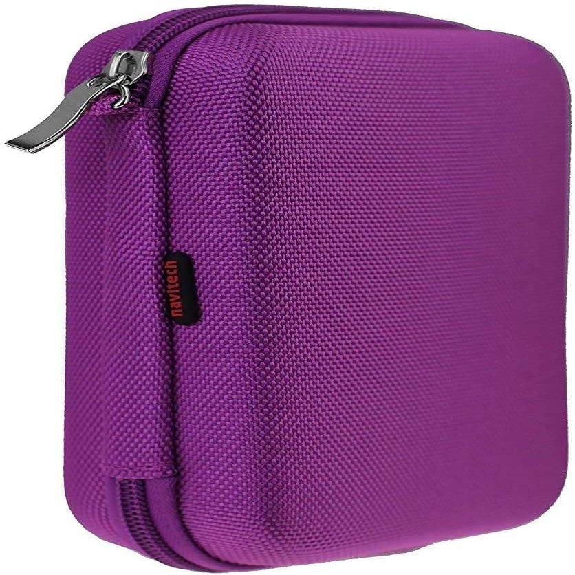 Navitech Purple Watch & Accessory Case Compatible with COROS HR Monitor Optical Heart Rate Band