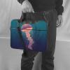 BTCOWZRV Laptop Bag 13-15.6 inch Laptop Shoulder Bag for Men Women Jellyfish illustration Computer Bag Messenger Bag for Work view 2