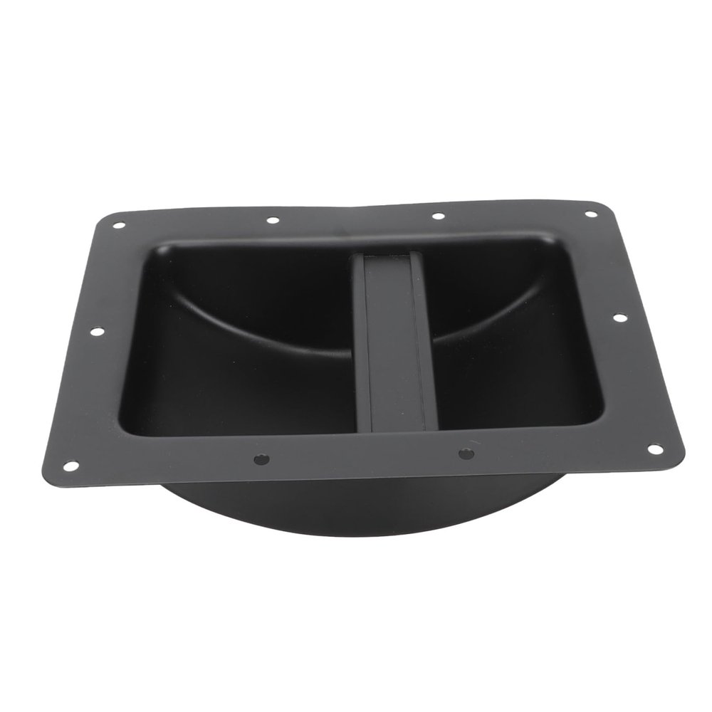 BESTonZON Simple Iron Handle for Sound Box Sturdy Comfortable and Easy to Install for Outdoor Sound Box Applications Classic Design Black Finish