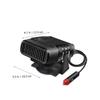 JECOMPRIS Portable Car Heater 12v Electric Car Heater Defroster Defogger Hot Air for view 3