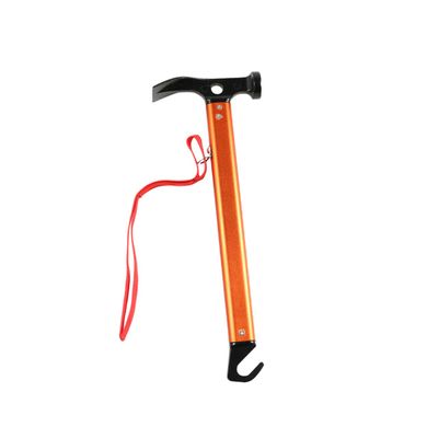 HANABASS Outdoor Camping Tent Stake Hammer Aluminum Alloy Tent Mallet Easy Ground Hammering and Pulling Puller Hook