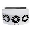 JECOMPRIS Lar-powered Car Window Fan Solar Car Cooler Solar Car Vent Pet Car Exhaust f view 1