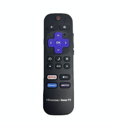 DirectNine Basics OEM Part - Remote Control for Hisense Roku TV Smart 43H4E, black