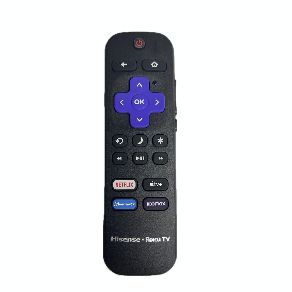 DirectNine Basics OEM Part - Remote Control for Hisense Roku TV Smart 43H4E, black