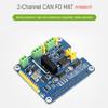 TUOPUONE 2-Channel Isolated CAN FD Expansion HAT Compatible with Raspberry Pi Multi Protections view 2