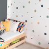 330Pcs Watercolour Dots Wall Stickers, Dots Wall DecalKids Room Wall StickersBoho Rainbow Dots Wall StickersColorful Circles Wall Decals. (Watercolour Dots Wall Stickers) view 4