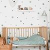 330Pcs Watercolour Dots Wall Stickers, Dots Wall DecalKids Room Wall StickersBoho Rainbow Dots Wall StickersColorful Circles Wall Decals. (Green Watercolour Polka Dot Wall Stickers) view 4