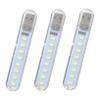 PRETYZOOM 3pcs Rechargeable Led Night Light Portable USB Lamp with Ultra-high Brightness Energy-Saving Design for Desktop Bedroom and Travel Light view 1