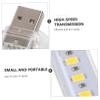 PRETYZOOM 3pcs Rechargeable Led Night Light Portable USB Lamp with Ultra-high Brightness Energy-Saving Design for Desktop Bedroom and Travel Light view 2