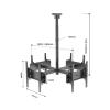 corner tv wall mount,tv mount, Adjustable Ceiling TV Mount Bracket, Ceiling TV Mount, 4 Side TV Hanger TV Ceiling Mount Bracket,TV Mount Bracket Fits 32-50 Inch LCD LED 4K TVs, Flat Screen Display, 40 view 2