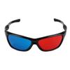 Black Adult Black Frame Red Blue 3D Glasses for Dimensional Anaglyph Movie Game view 1