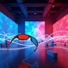 Black Adult Black Frame Red Blue 3D Glasses for Dimensional Anaglyph Movie Game view 3