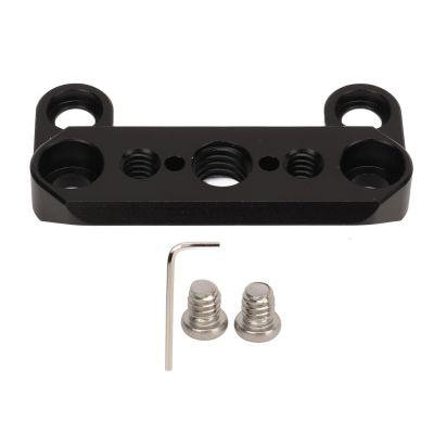 Beufee Camera Top Plate, Half Camera Cage Camera Cheese Mounting Plate Camera Extension Cheese Plate Top Plate for Fx3 Camera