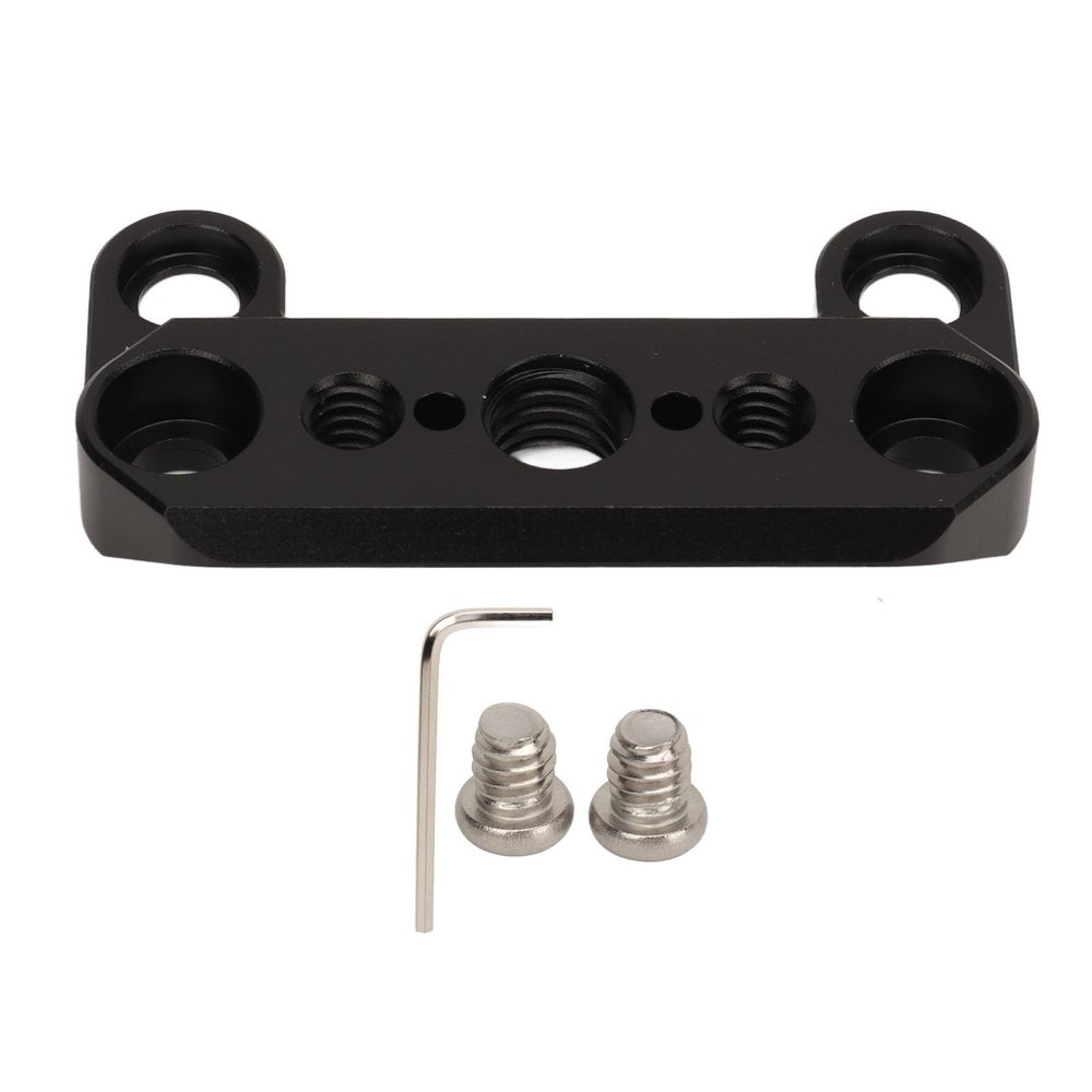 Beufee Camera Top Plate, Half Camera Cage Camera Cheese Mounting Plate Camera Extension Cheese Plate Top Plate for Fx3 Camera