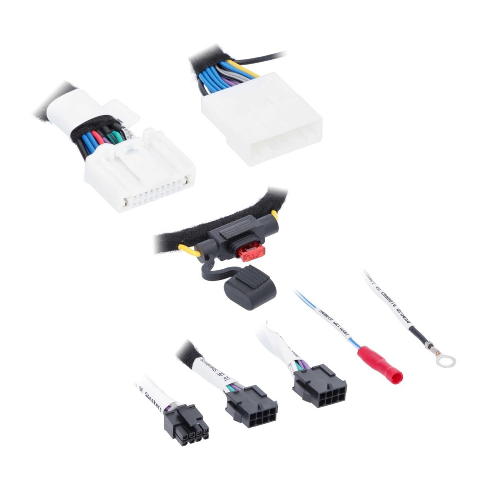 Axxess Integrate by Metra Active LOC T-Harness for 2002-2020 Infiniti Nissan Subaru, Black, Installation Accessory