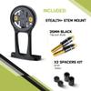 JRC Components Stealth+ Premium Bike Mount (for Wahoo) and Computer Mount Adaptor view 2