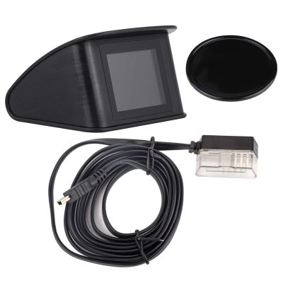 Car HUD OBD2 Speed RPM Fuel Consumption with Accelerating Competitive Mode, Brake Performance Test, Suitable for Cars with OBD II, EUOBD Port