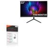 BoxWave Screen Protector Compatible with Gawfolk Monitor (22 in) - ClearTouch Anti-Glare (2-Pack), Anti-Fingerprint Matte Film Skin view 1