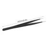 Pointed Stainless Tweezers Anti Static Exquisite Craftsmanship Work Comfort Grip PCB Semiconductor Microelectronics view 2