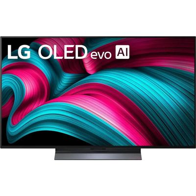 LG 48-Inch Class OLED evo C4 Series Smart TV 4K Processor Flat Screen with Magic Remote AI-Powered with Alexa Built-in (OLED48C4PUA, 2024) (Renewed)