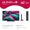 LG 48-Inch Class OLED evo C4 Series Smart TV 4K Processor Flat Screen with Magic Remote AI-Powered with Alexa Built-in (OLED48C4PUA, 2024) (Renewed) view 2