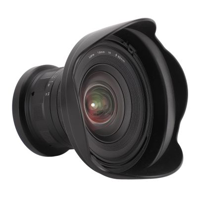 Wide Angle Macro Lens, 15mm F4.0 2 in 1 DSLR Camera Lens with 14 Aperture Blades, for 7D II 70D 60D 60Da T6s T6i T5i T5 T4i T3i T3 T2i T1i SL1