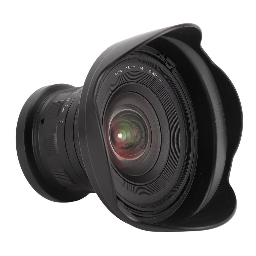 Wide Angle Macro Lens, 15mm F4.0 2 in 1 DSLR Camera Lens with 14 Aperture Blades, for 7D II 70D 60D 60Da T6s T6i T5i T5 T4i T3i T3 T2i T1i SL1